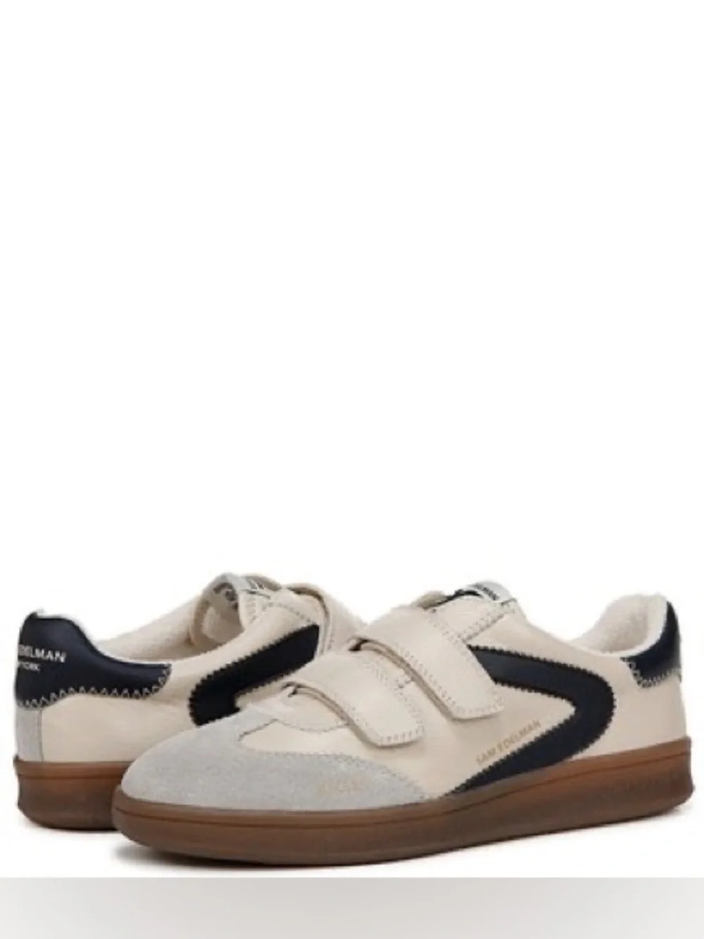 Sam Edelman Ivory and Grey Talia Sneakers NWT